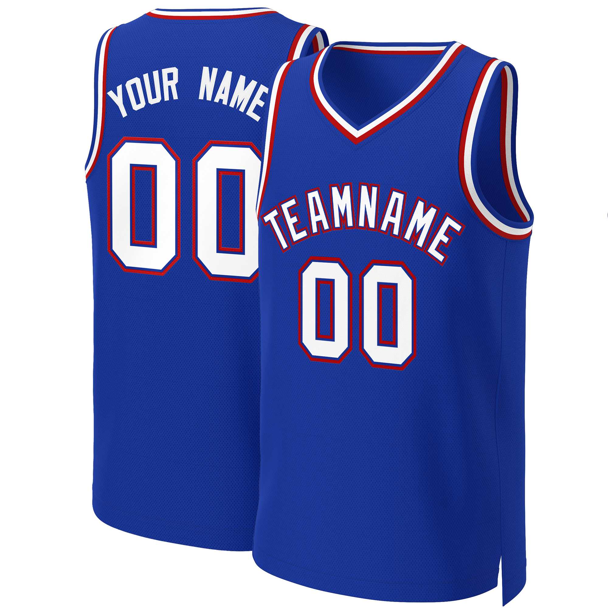 Custom Royal Mosaic Gradient Fashion Sports Uniform Basketball Jersey main image 0