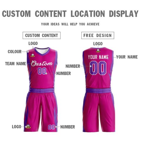 Custom Red Red Classic Sets Mesh Basketball Jersey