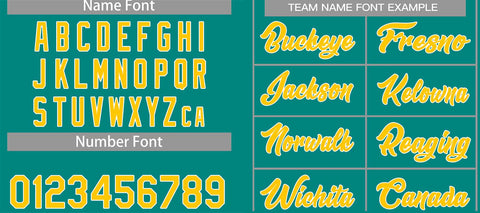 Custom Teal Yellow-White Classic Tops Casual Basketball Jersey