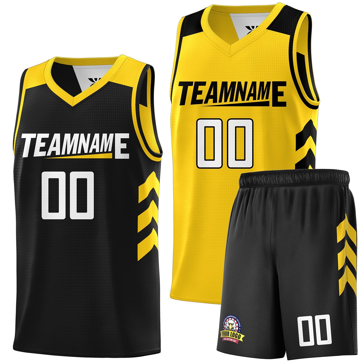  Custom Men Youth Reversible Basketball Jersey Uniform Printed  Personalized Name Number Sportswear Big Size, Black&orange-24, One Size 