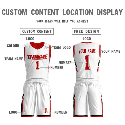 youth reversible basketball jerseys with numbers