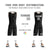 Custom Black White Double Side Sets Basketball Jersey