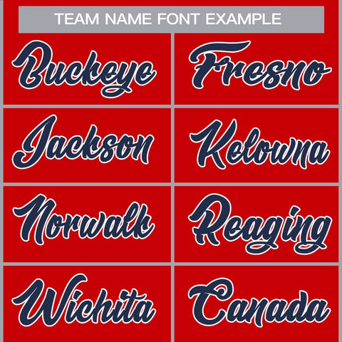 customizable baseball jerseys team name font style example