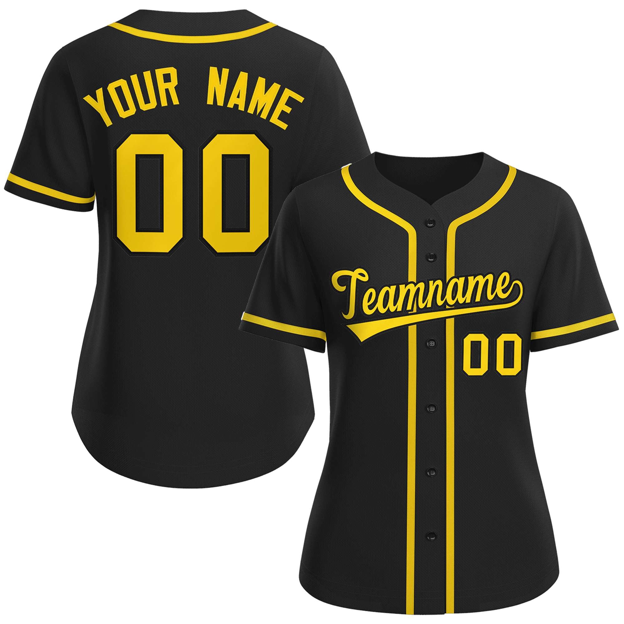 Custom Light Blue Red-Black Classic Style Baseball Jersey For Women main image 0