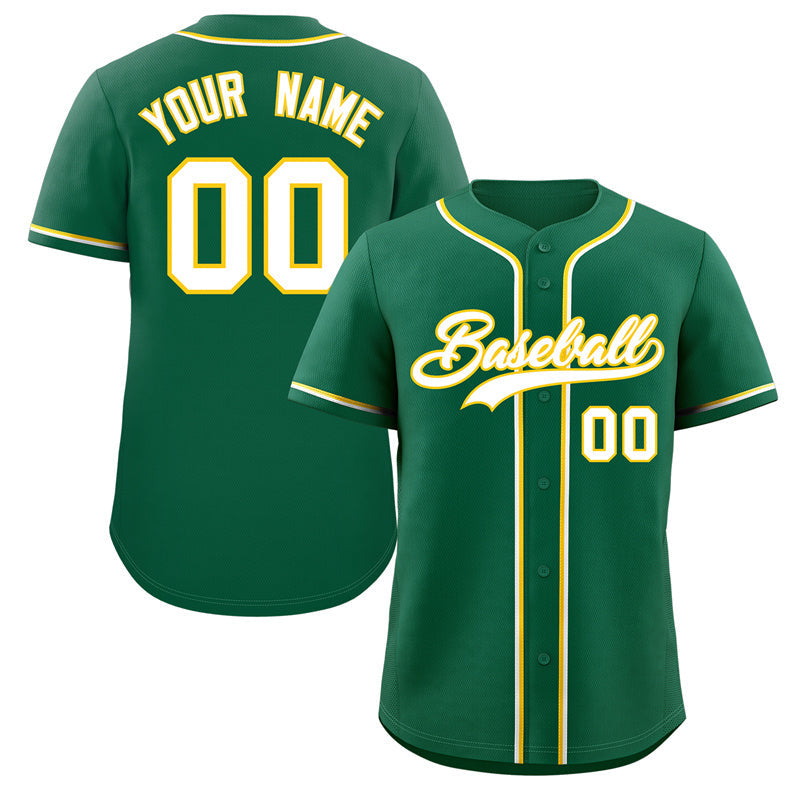 Custom Gray Green-Gold Authentic Drift Fashion Baseball Jersey Discount