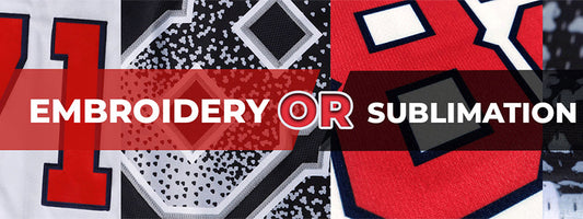 Embroideried Jerseys & Sublimated Jerseys, What'S The Difference Between Them | kxkshop