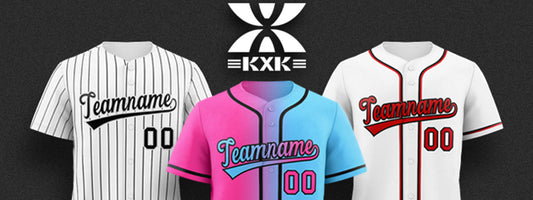 Types Of Custom Baseball Jersey | kxkshop