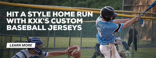 Hit a Style Home Run with KXK's Custom Baseball Jerseys