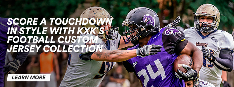 Score a Touchdown in Style with KXK's Football Custom Jersey Collection