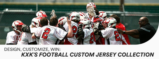 Design, Customize, Win KXK's Football Custom Jersey Collection