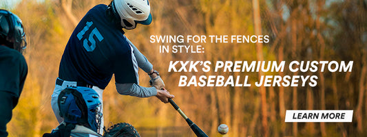 Swing for the Fences in Style KXK's Premium Custom Baseball Jerseys