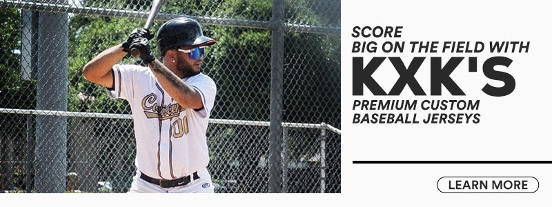 Score Big on the Field with KXK's Premium Custom Baseball Jerseys