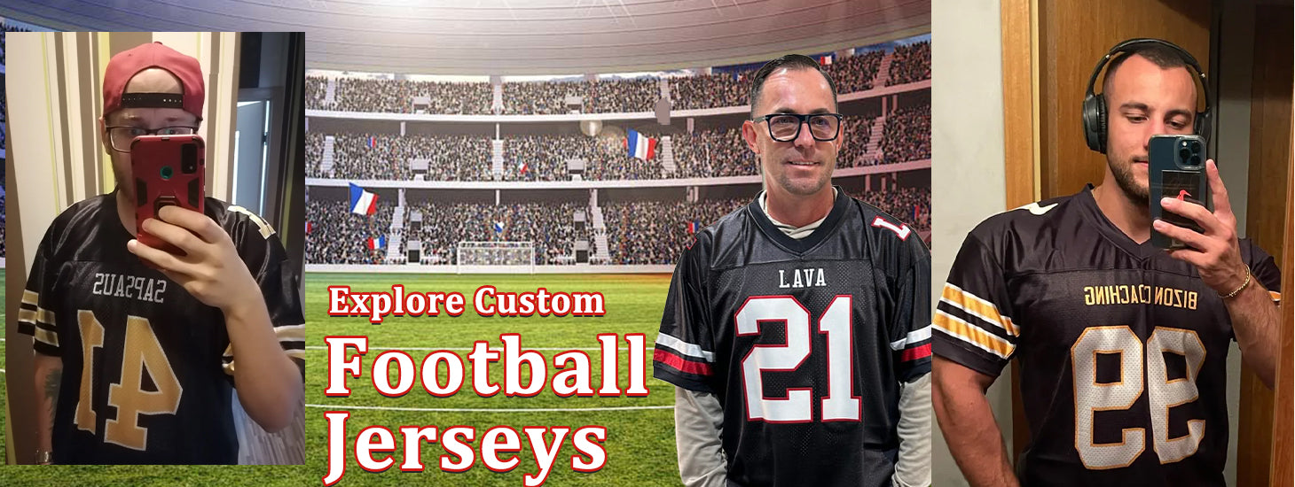 Game-Changing Designs: Explore Custom Football Jerseys