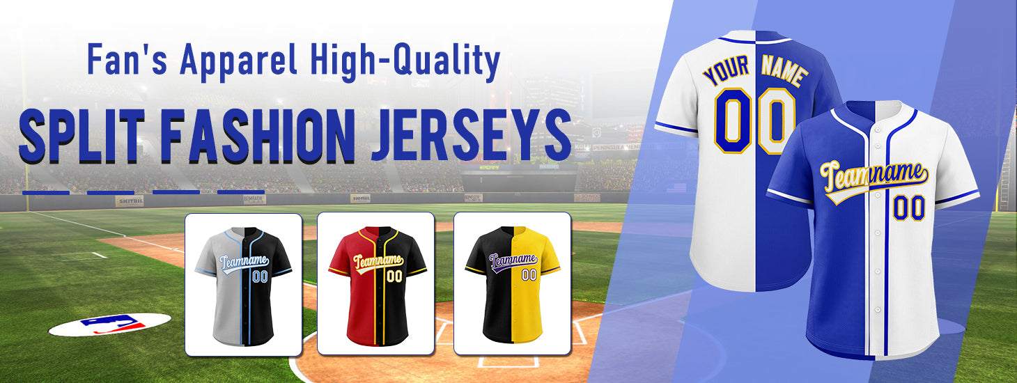 Fan's Apparel: High-Quality Split Fashion Jerseys