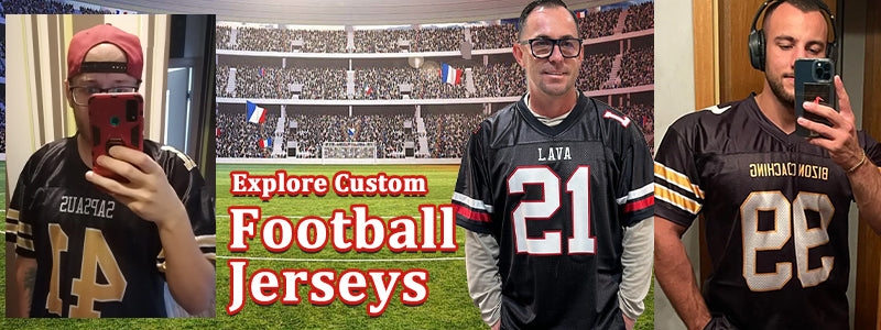 Game-Changing Designs: Explore Custom Football Jerseys