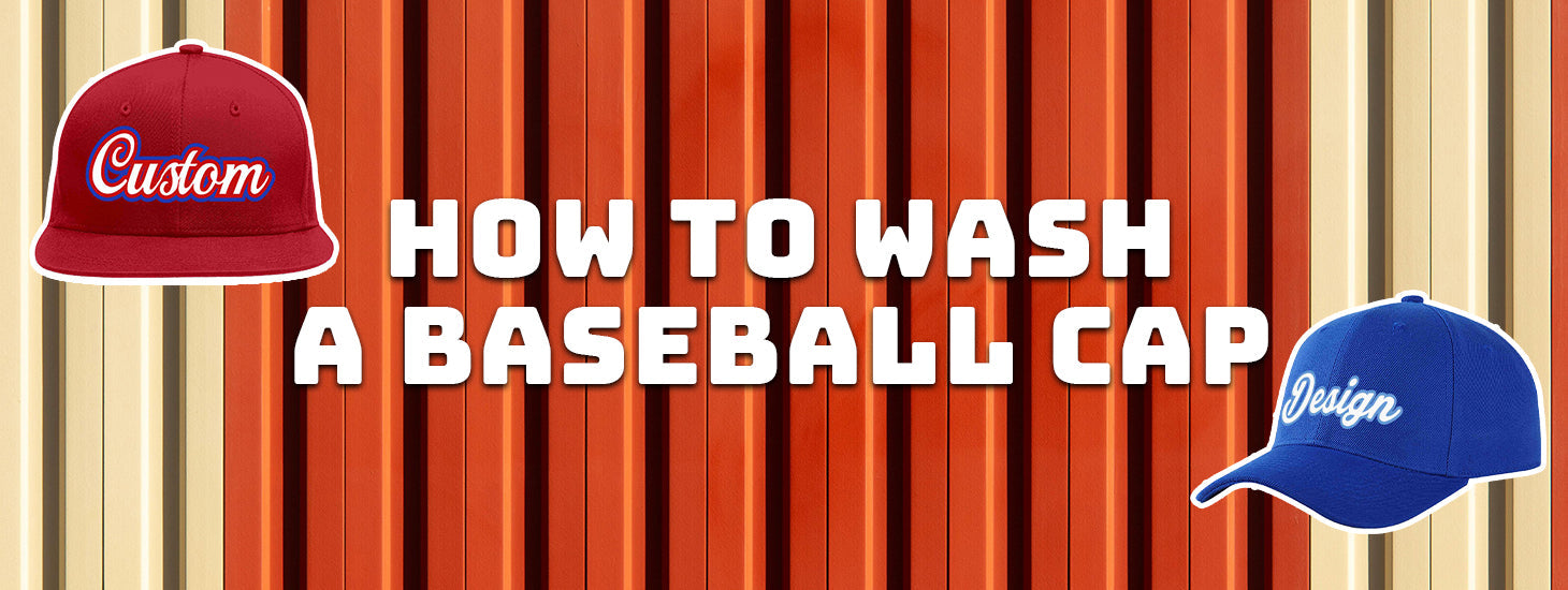 how to wash a baseball cap