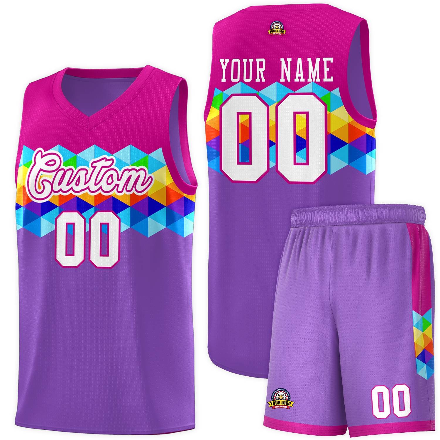 Basketball Color Blocky Sets Jersey