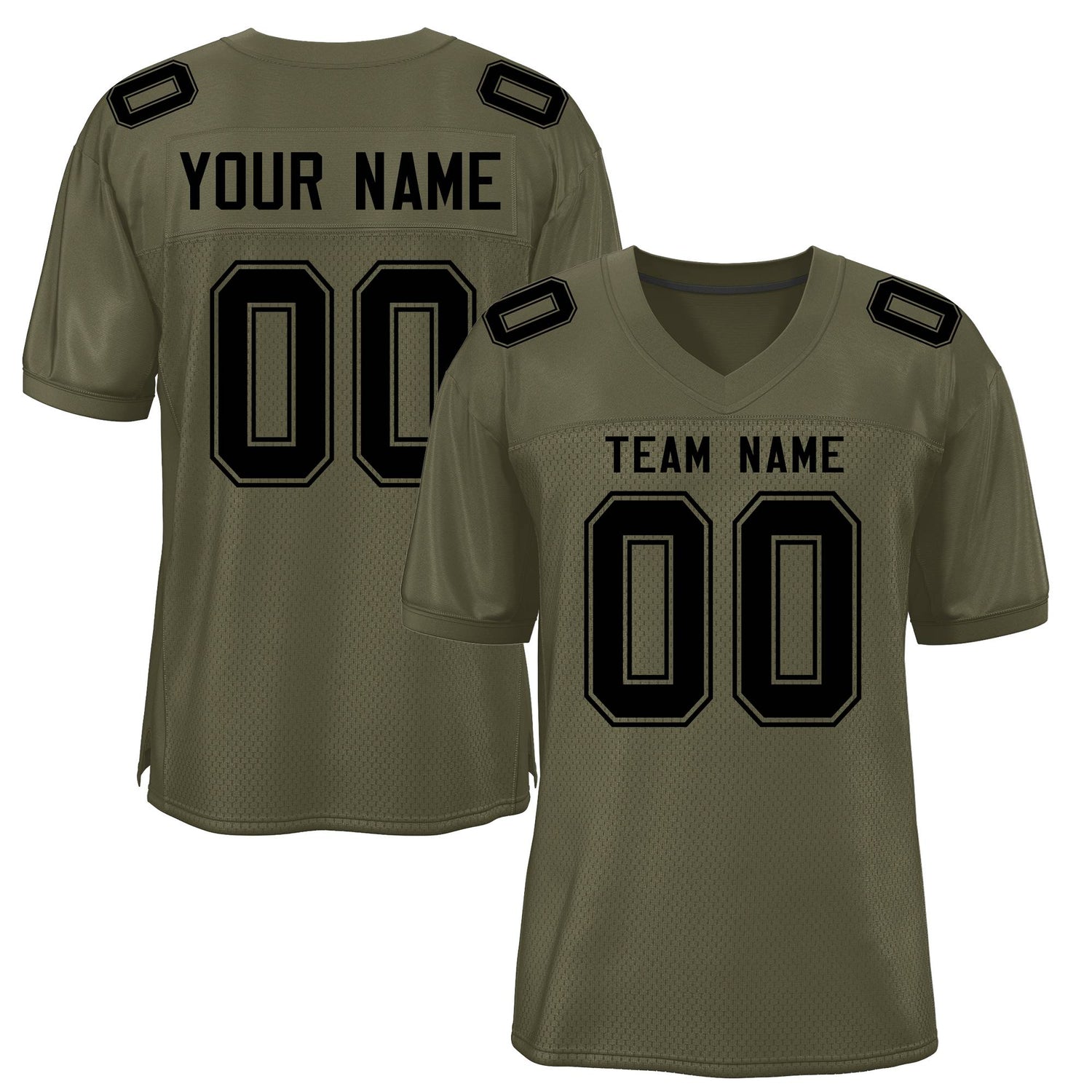 Olive Football Jersey