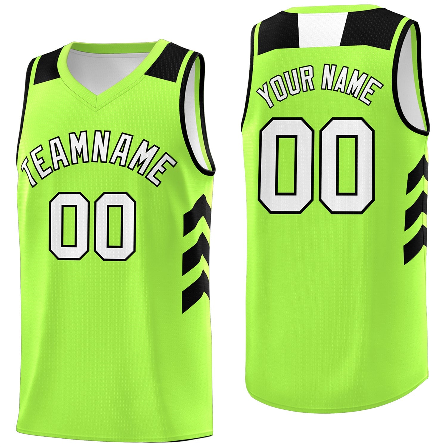 Neon Green Basketball Jersey