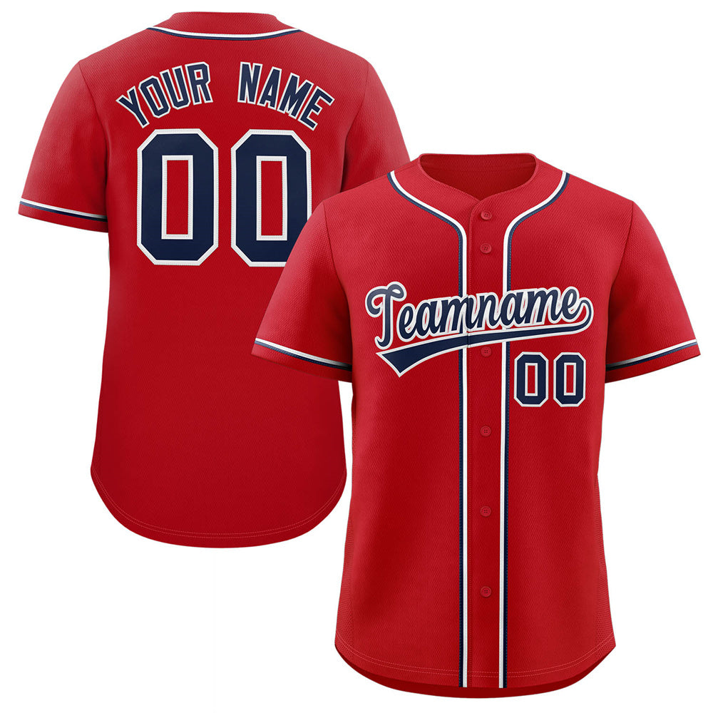 Custom Red Baseball Jerseys | Personalized Practice Uniforms - KXKSHOP