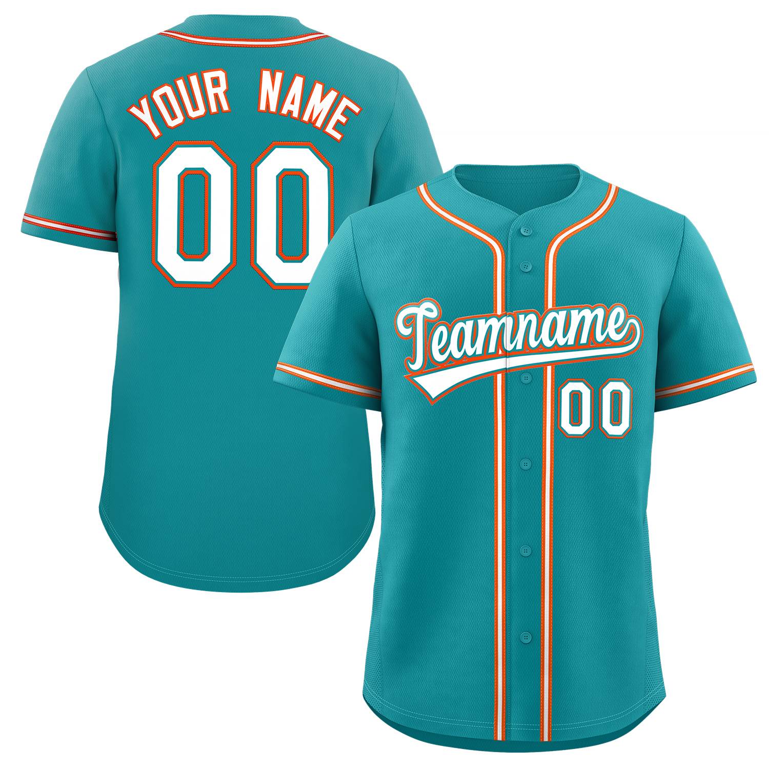 Personalzied Teal Baseball Jerseys | Custom Junior Uniforms - KXKSHOP