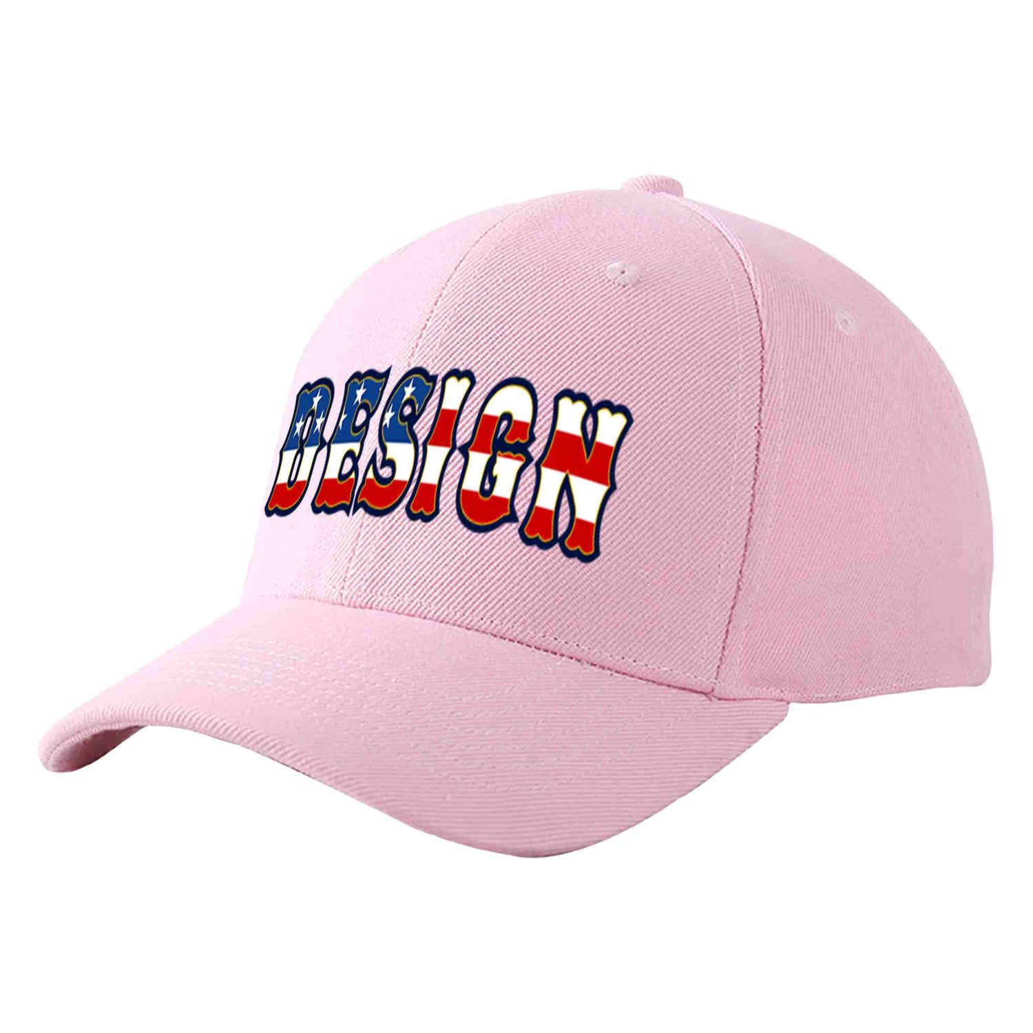 kxk custom pink baseball hats