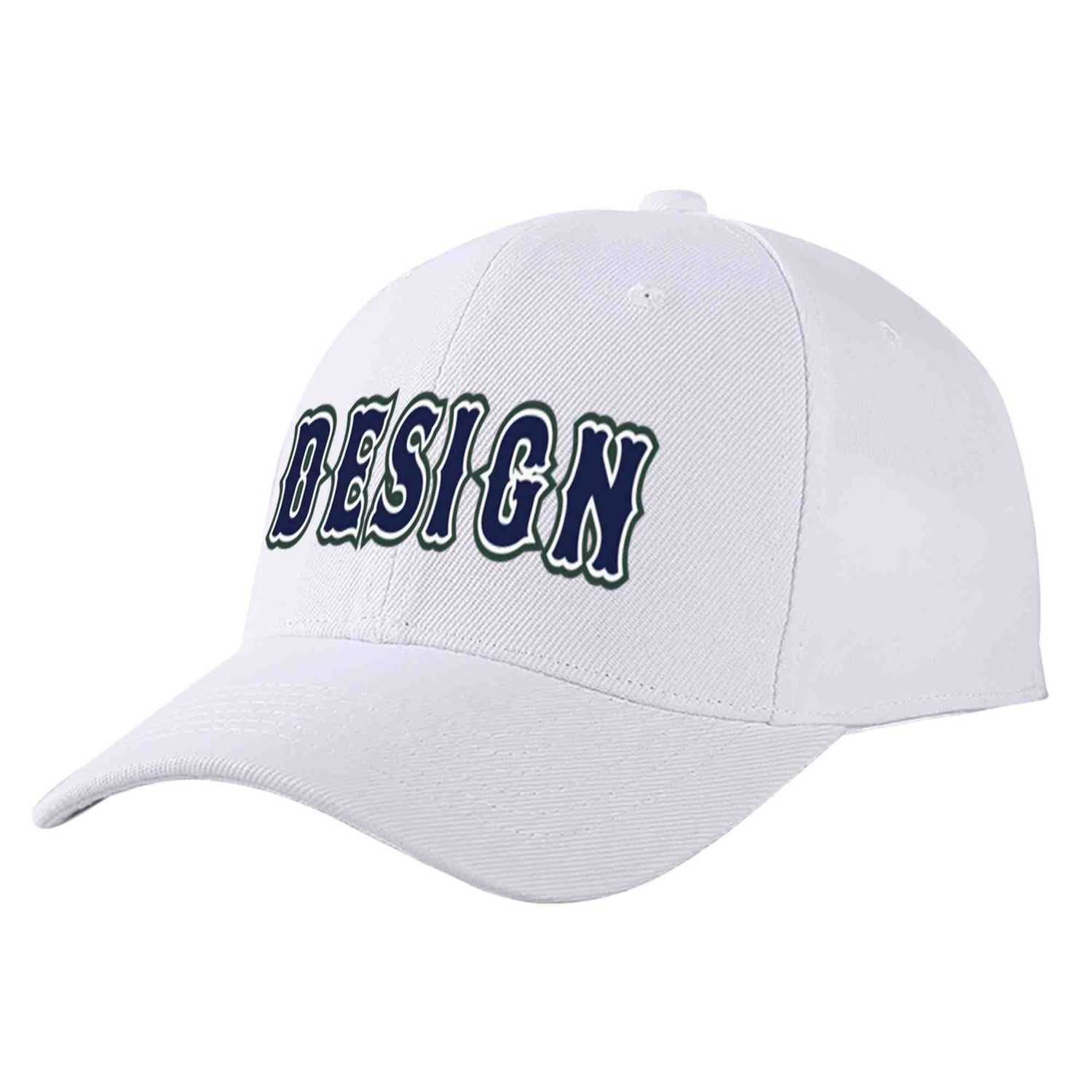 kxk custom white baseball hats