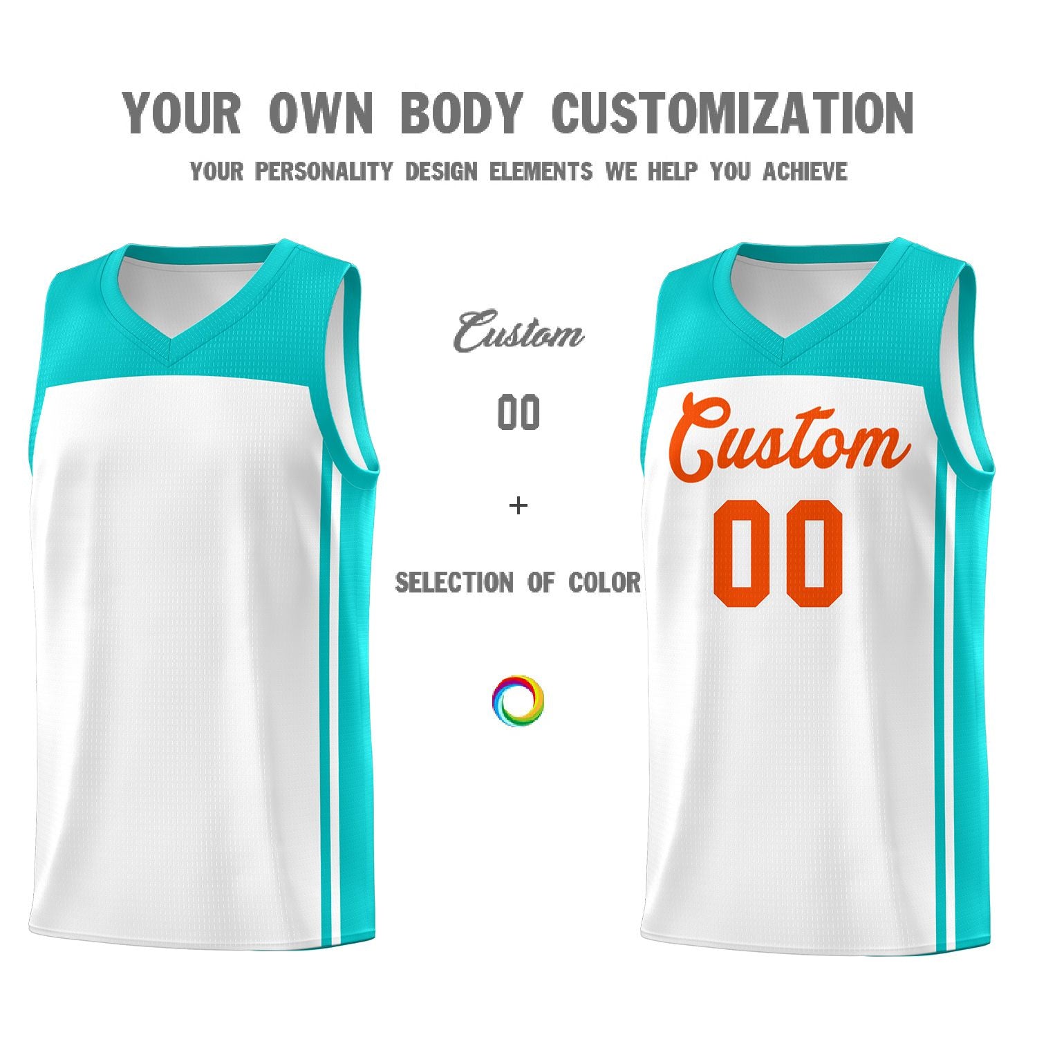 Custom White Bright Green Classic Sets Sports Uniform Basketball Jersey