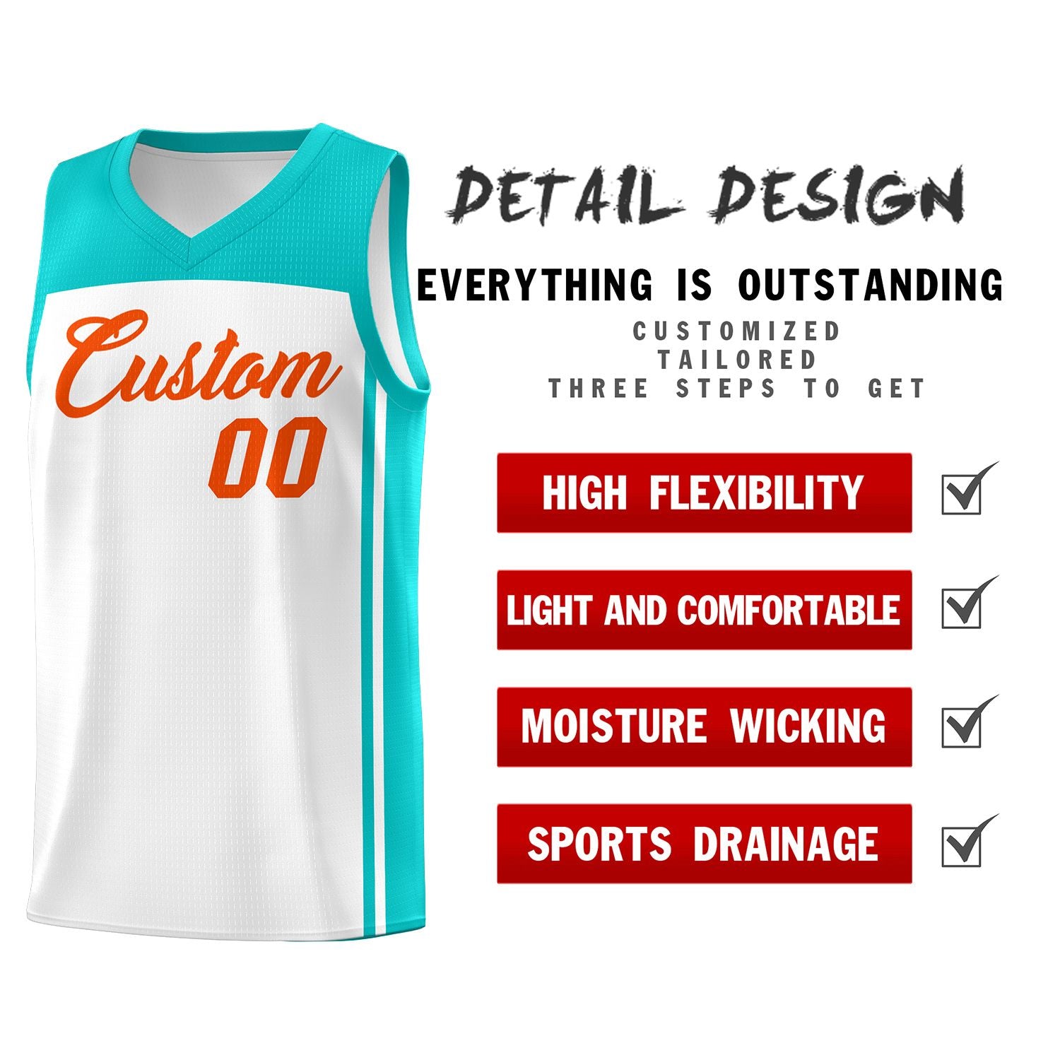 Custom White Bright Green Classic Sets Sports Uniform Basketball Jersey