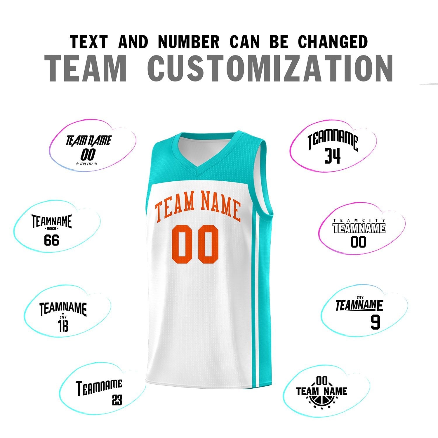 Custom White Bright Green Classic Sets Sports Uniform Basketball Jersey