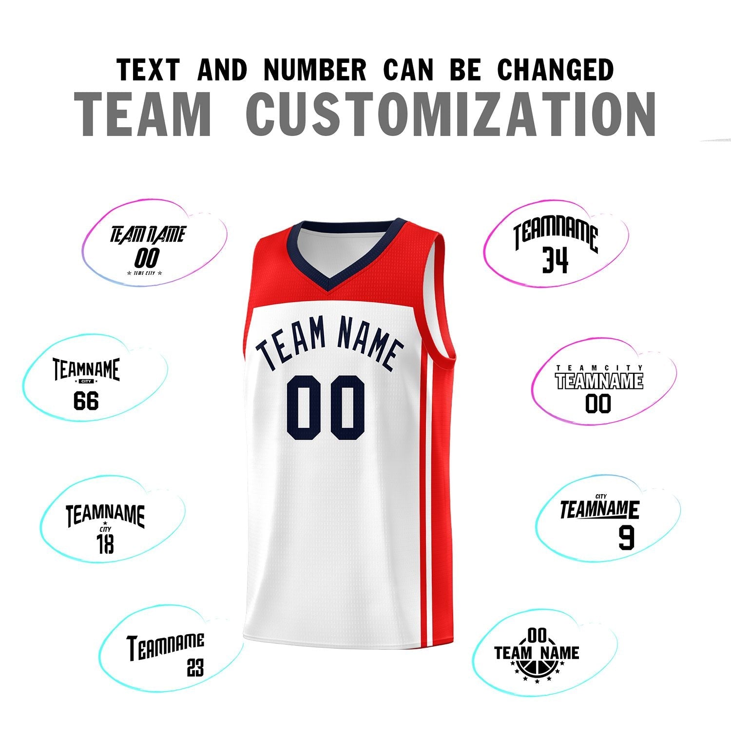 Custom White Navy Classic Sets Sports Uniform Basketball Jersey