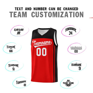 Custom Red Black Classic Sets Sports Uniform Basketball Jersey