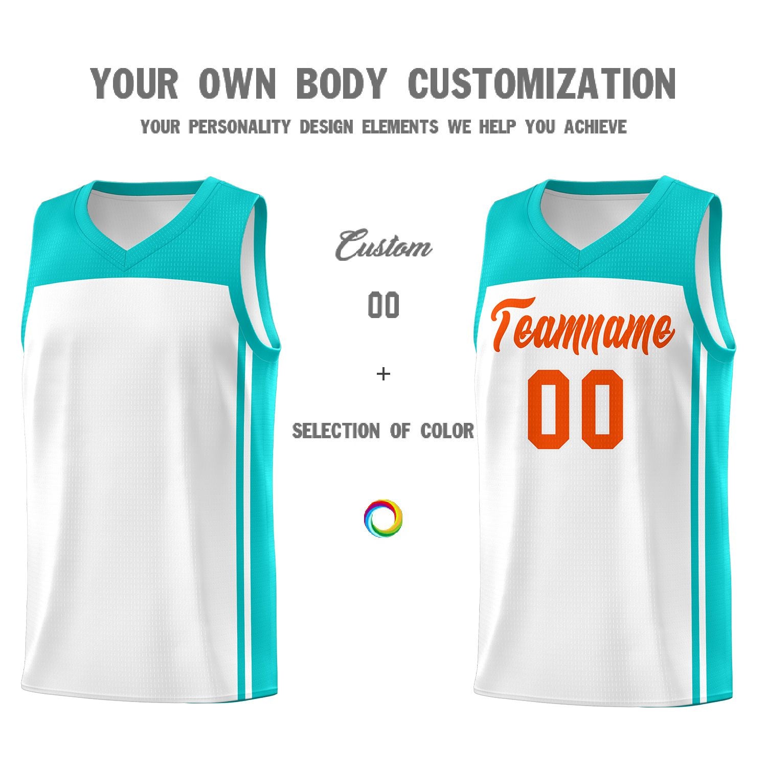 Custom White Bright Green Classic Sets Sports Uniform Basketball Jersey