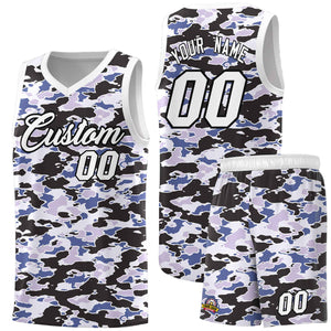 Custom Personalized Camo Sets Sports Uniform Basketball Jersey