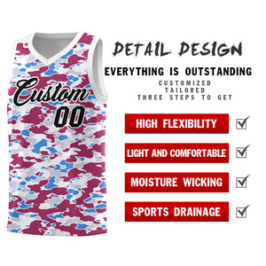 Custom Personalized Camo Sets Sports Uniform Basketball Jersey