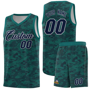 Custom Personalized Camo Sets Sports Uniform Basketball Jersey