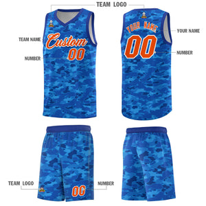 Custom Personalized Camo Sets Sports Uniform Basketball Jersey