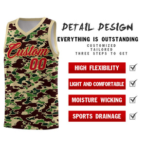 Custom Personalized Camo Sets Sports Uniform Basketball Jersey