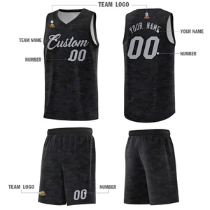 Custom Personalized Camo Sets Sports Uniform Basketball Jersey