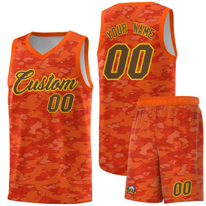 Custom Personalized Camo Sets Sports Uniform Basketball Jersey