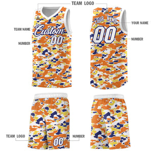 Custom Personalized Camo Sets Sports Uniform Basketball Jersey