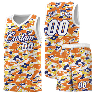 Custom Personalized Camo Sets Sports Uniform Basketball Jersey