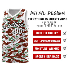 Custom Personalized Camo Sets Sports Uniform Basketball Jersey