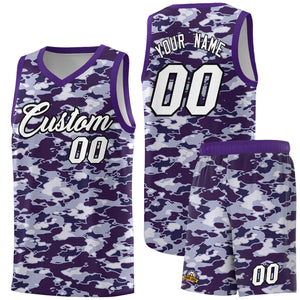 Custom Personalized Camo Sets Sports Uniform Basketball Jersey