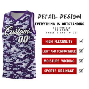 Custom Personalized Camo Sets Sports Uniform Basketball Jersey