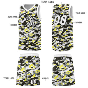 Custom Personalized Camo Sets Sports Uniform Basketball Jersey