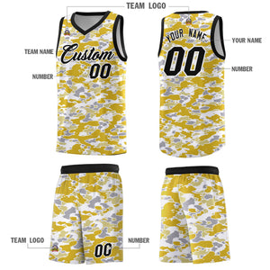 Custom Personalized Camo Sets Sports Uniform Basketball Jersey