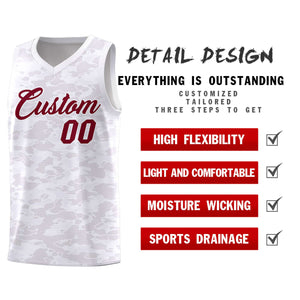 Custom Personalized Camo Sets Sports Uniform Basketball Jersey