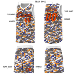 Custom Personalized Camo Sets Sports Uniform Basketball Jersey