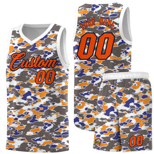 Custom Personalized Camo Sets Sports Uniform Basketball Jersey